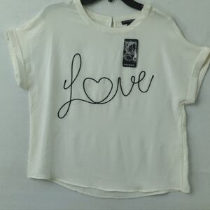 Ava & Grace Women's Solid Love Knit Top Stylish Solid Color Scoop Neckline Short